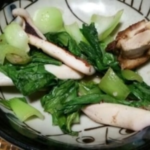 ☆イカとチンゲン菜の中華風炒め☆